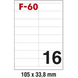  ETIKETE ILK 105X33,8MM PK100L FORNAX F-60 | shoptok.hr