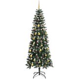  Umjetno božićno drvce Zelena 210 cm PVC, plastika i čelik | shoptok.hr