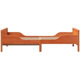  Krevetna konstrukcija Vosak smeđa 80 x 200 cm Konstruirano drvo | shoptok.hr