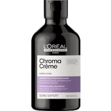 L´Oréal Paris Chroma Crème Professional Shampoo Purple Dyes šampon za svetle lase za nevtralizacijo rumenih odtenkov 300 ml za ženske Cene