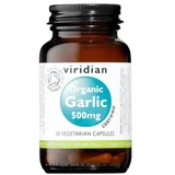 Viridian Nutrition Ekološki česen Viridian, 500mg (30 kapsul)