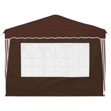  Zložljivi šotor za zabave Rjava 288 x 288 x 245 cm, (5000211236) | Shoptok.si