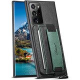 INORCO SUTENI H13 za Samsung Galaxy Note20 Ultra/Note20 Ultra 5G etui z držalom za kartice, usnjen ovitek za telefon PC+TPU s stojalom in trakom za roko, (22034803) | Shoptok.si