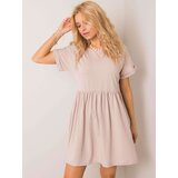 RUE PARIS Dress-RV-SK-5672.03P-beige | shoptok.hr