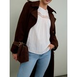 Sinsay Bluza s volanima i čipkastim umetkom | shoptok.hr