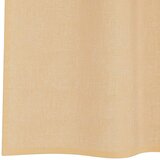 Voile zavjese s ušicama 2 kom boja pijeska Smeđa 140 x 175 cm | shoptok.hr