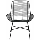 Villa Collection Crna metalna blagovaonska stolica Svale –
