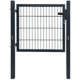 vidaXL vrata za ogradu od čelika 105 x 150 cm antracit Cijene