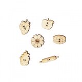  Minijaturni drveni ukrasi | izaberi set | shoptok.hr