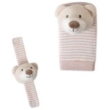 Interbaby zvečke za ruke i stopala, Medo roza | shoptok.hr