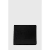 U.S. Polo Assn. Usnjena denarnica moški, črna barva