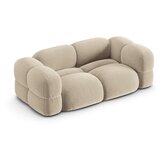 Cosmopolitan Design Bež baršunasti sofa 210 cm Loretto – | shoptok.hr