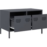 TV ormarić antracit 68x39x43,5 cm hladno valjani čelik | Eponuda.ba