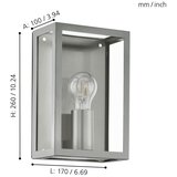 Eglo 94827 - Spoljašnje svetlo ALAMONTE 1xE27/60W/230V IP44 | Eponuda.com