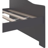  Trosjed / dnevni ležaj tamnosivi 90x200 cm od masivne borovine | shoptok.hr