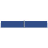 vidaXL Uvlačiva bočna tenda plava 160 x 1000 cm | shoptok.hr