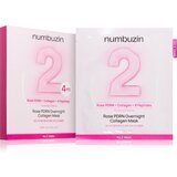 numbuzin No. 2 Rose PDRN OverNight Collagen Mask maska za dubinsku njegu za noć 4 kom | shoptok.hr