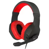 Genesis gaming naglavne slušalke z mikrofonom Argon 200 črno rdeče
