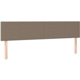  Krevet s oprugama i madracem smeđesivi 200x200 cm od tkanine | shoptok.hr