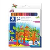 Staedtler Školski flomasteri Noris Club u kartonskoj ambalaži, 24 komada Staedtler Školski flomasteri Noris Club u kartonskoj ambalaži, 24 komada Slike