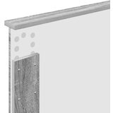  Uzglavlje s uzglavljem Siva Sonoma 90 cm Konstruirano drvo | shoptok.hr