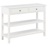  Komoda iz MDF-ja 110x35x80 cm bela | Shoptok.si