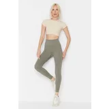 Jerf Lily as Khaki High Waist Consolidating Leggings