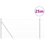 vidaXL Polje za ograjo 1,2x25 m Pocinkano jeklo | Shoptok.si