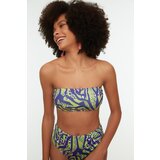Trendyol Bikini komplet TBESS22BT0018/Blue-Multicolor | Shoptok.si
