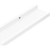  Zidne police 2 kom bijele 115 x 9 x 3 cm | shoptok.hr