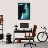 Slika - Night Tramp (1 Part) Vertical 40x60 U crnom drvenom okviru | shoptok.hr