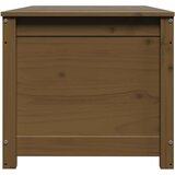  Kutija za pohranu boja meda 110x50x45,5 cm od masivne borovine | shoptok.hr