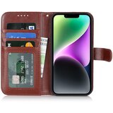 INORCO Za iPhone 14 Plus PU usnjena torbica za denarnico s stojalom R61 Teksturni ovitek za telefon s posekanim šivom, (22033649) | Shoptok.si