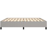  Posteljni okvir svetlo siv 200x200 cm blago, (20684656) | Shoptok.si