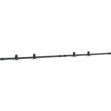 vidaXL Komplet drsnih vrat omarice 200 cm ogljikovo jeklo | Shoptok.si