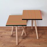 Hanah home Set 2 stočića 2Shp338 Red | Eponuda.com