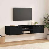 vidaXL TV ormar s ladicama Crna 150 x 39 x 30 cm Konstruirano drvo Cijene