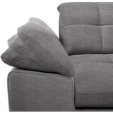 CARRYHOME KOTNA SEDEŽNA GARNITURA, mikrovlakna temno siva | Shoptok.si