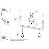  Lestenec SALAMANCA 2 črna, (21348349) | Shoptok.si