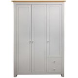 Støraa Bijeli ormar u dekoru hrasta 112x180 cm Emerald - Cijene