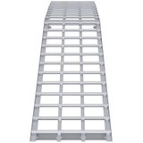  Ramp za motorna kolesa 680 kg srebrna 680 kg Aluminij, (5000204219) | Shoptok.si