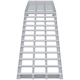  Rampe za Utovar Srebrno 230 x 44 x 13 cm Aluminij | shoptok.hr