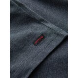 Ombre Men's T-shirt with unbuttoned round henley neckline - navy blue | Eponuda.ba