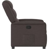 Naslanjač temno rjavo blago, (21824784) | Shoptok.si