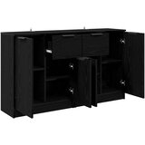  Komode 2 pcs Crni hrast 60 x 30 x 70 cm Konstruirano drvo | shoptok.hr