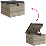  11-dijelni set vrtnih sofa poliratan s jastucima svijetlosivi | shoptok.hr