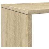vidaXL Knjižna omara sonoma hrast 132x29x141,5 cm inženirski les | Shoptok.si