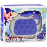  Senzorna Pop-It igra Shark sa zvučnim i svjetlosnim efektima - plava | shoptok.hr
