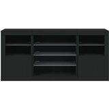vidaXL Komoda s LED svjetlima crna 142 5 x 37 x 67 cm | shoptok.hr