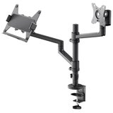 Goobay Deluxe 43-81cm (17-32") 8kg univerzalni namizni nosilec za prenosnik in monitor | Shoptok.si